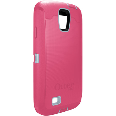 Otterbox Defender Samsung Galaxy S4-Wild Orchid (Powder Gray-Blaze Pink)